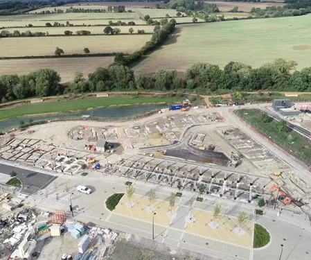 Aerial Drone Imagery of Development