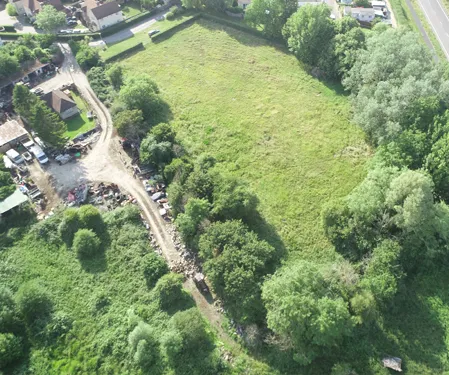 Assessment of development site using aerial drone technology