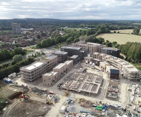 Aerial Drone Survey of Development Site Oxfordshire